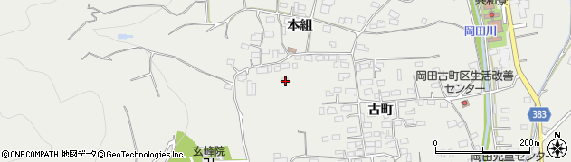 長野県長野市篠ノ井岡田1410周辺の地図
