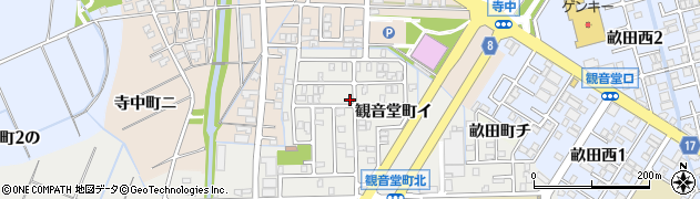 石川県金沢市観音堂町ロ247周辺の地図