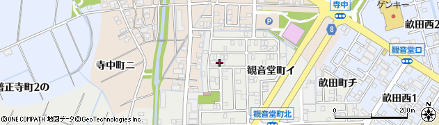 石川県金沢市観音堂町ロ240周辺の地図