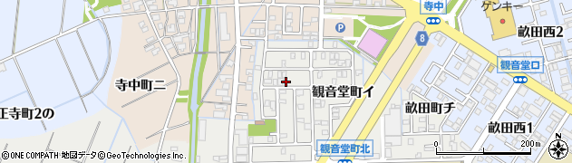 石川県金沢市観音堂町ロ243周辺の地図