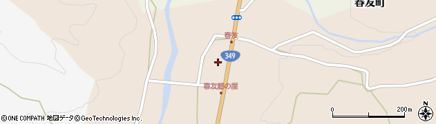 茨城県常陸太田市春友町490周辺の地図