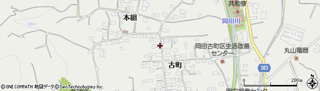 長野県長野市篠ノ井岡田1717周辺の地図