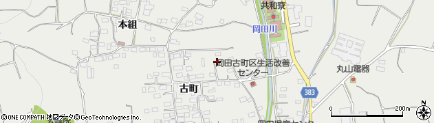 長野県長野市篠ノ井岡田1765周辺の地図