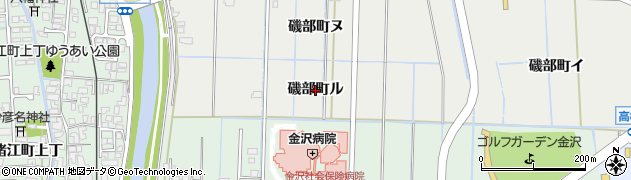 石川県金沢市磯部町（ル）周辺の地図