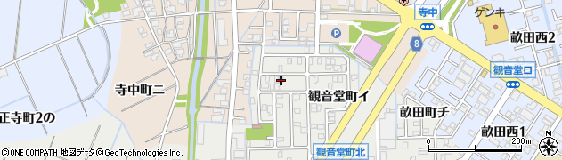 石川県金沢市観音堂町ロ233周辺の地図
