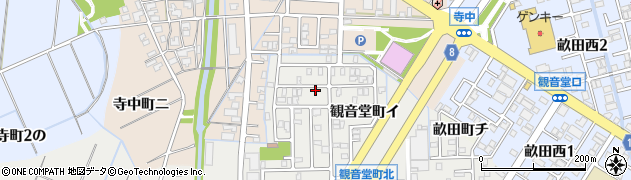 石川県金沢市観音堂町ロ230周辺の地図