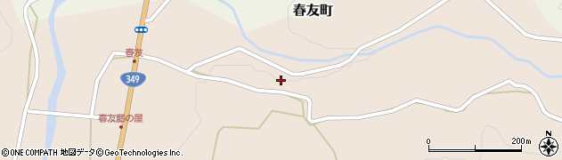 茨城県常陸太田市春友町645周辺の地図