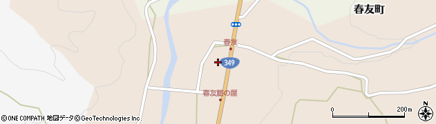 茨城県常陸太田市春友町361周辺の地図