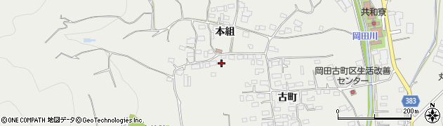 長野県長野市篠ノ井岡田1389周辺の地図