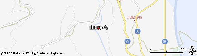 富山県富山市山田小島周辺の地図