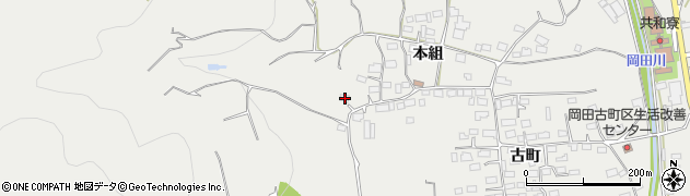 長野県長野市篠ノ井岡田1437周辺の地図