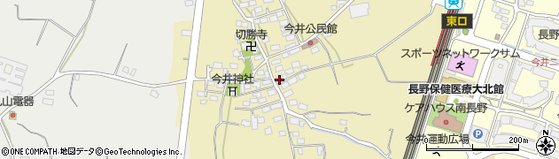 長野県長野市川中島町今井417周辺の地図