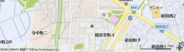 石川県金沢市観音堂町ロ226周辺の地図