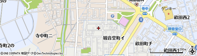石川県金沢市観音堂町ロ225周辺の地図
