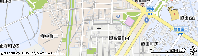 石川県金沢市観音堂町ロ222周辺の地図