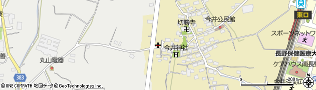 長野県長野市川中島町今井579周辺の地図