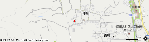 長野県長野市篠ノ井岡田1428周辺の地図