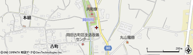 長野県長野市篠ノ井岡田1472周辺の地図