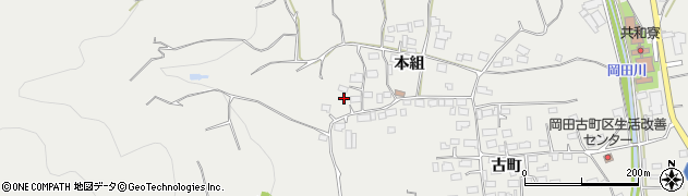 長野県長野市篠ノ井岡田1429周辺の地図