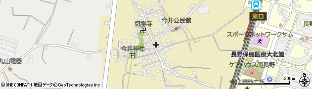 長野県長野市川中島町今井416周辺の地図