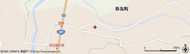 茨城県常陸太田市春友町636周辺の地図