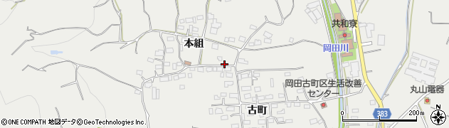 長野県長野市篠ノ井岡田1376周辺の地図