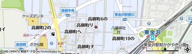 石川県金沢市高柳町ヲ67周辺の地図