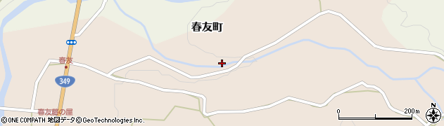 茨城県常陸太田市春友町951周辺の地図