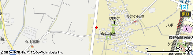 長野県長野市川中島町今井607周辺の地図