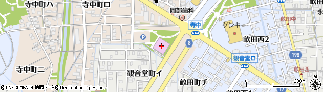 石川県金沢市寺中町イ1周辺の地図