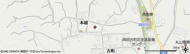 長野県長野市篠ノ井岡田1372周辺の地図