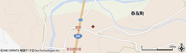 茨城県常陸太田市春友町433周辺の地図
