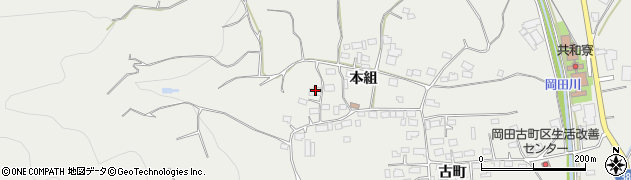 長野県長野市篠ノ井岡田1430周辺の地図