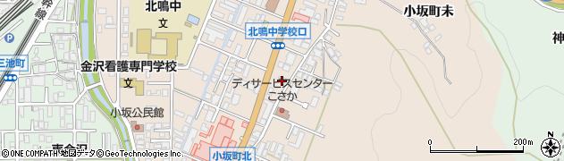 石川県金沢市小坂町北211周辺の地図
