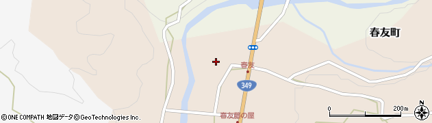 茨城県常陸太田市春友町323周辺の地図