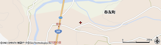 茨城県常陸太田市春友町410周辺の地図