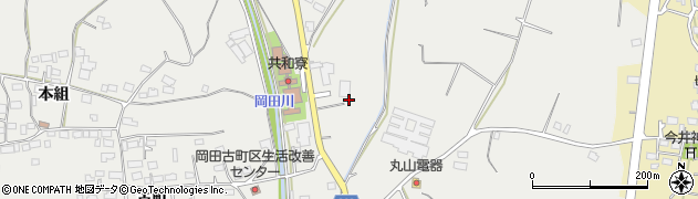 長野県長野市篠ノ井岡田1059周辺の地図