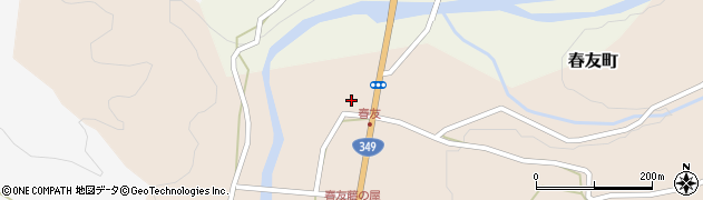 茨城県常陸太田市春友町325周辺の地図
