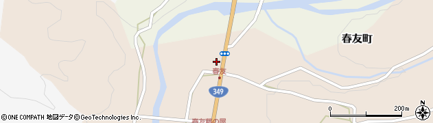茨城県常陸太田市春友町327周辺の地図