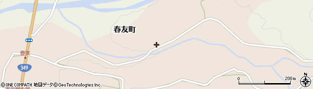 茨城県常陸太田市春友町926周辺の地図