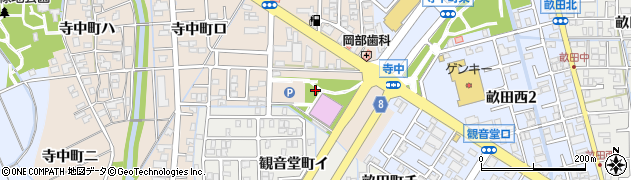 石川県金沢市寺中町イ周辺の地図