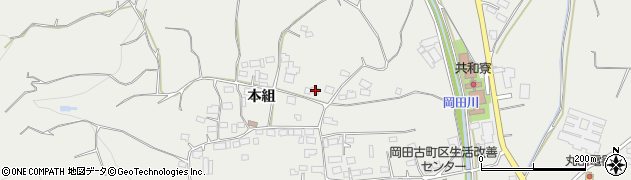 長野県長野市篠ノ井岡田1359周辺の地図