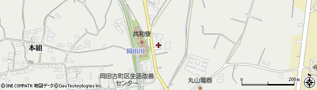 長野県長野市篠ノ井岡田1061周辺の地図