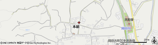 長野県長野市篠ノ井岡田1397周辺の地図