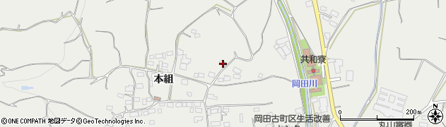 長野県長野市篠ノ井岡田1356周辺の地図