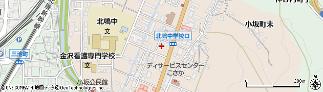 石川県金沢市小坂町北158周辺の地図
