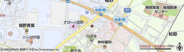 株式会社パトロード　富山福野オフィス周辺の地図