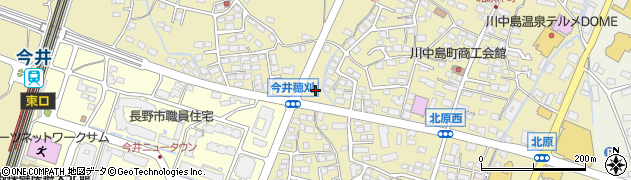 長野ゼミナール　川中島教室周辺の地図