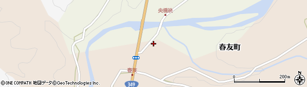 茨城県常陸太田市春友町421周辺の地図