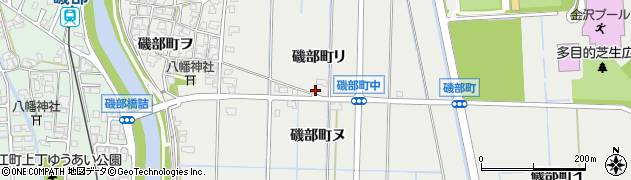 石川県金沢市磯部町（リ）周辺の地図